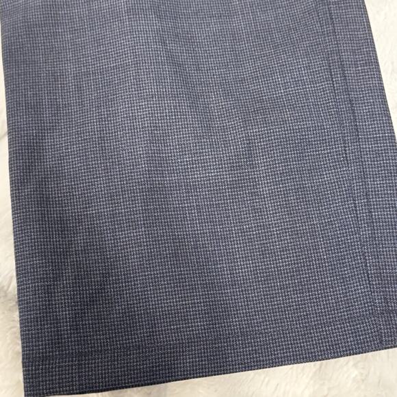 Robert Barakett Men’s 36 Blue Plaid Wool Blend Pants - Picture 4 of 11